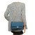 SAC BANDOULIÈRE TIMELESS  EN DENIM  BLEU - 121277543