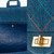 SAC BANDOULIÈRE TIMELESS  EN DENIM  BLEU - 121277543