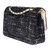 SAC BANDOULIÈRE TIMELESS  EN TWEED NOIR - 121251517