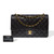 Sac CHANEL Timeless/Classique en Cuir Noir - 102391