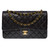 Sac CHANEL Timeless/Classique en Cuir Noir - 102391