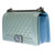 SAC BANDOULIÈRE BOY  EN CUIR BLEU - 1222520521.