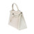 Sac HERMES Kelly 28 en Toile Blanc - 102428