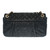 SAC BANDOULIÈRE TIMELESS  EN CUIR NOIR- 121301500