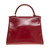 SAC À MAIN KELLY  EN CUIR BORDEAUX - 112285491