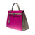 SAC À MAIN KELLY  EN CUIRE ROSE  -112359564