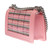 SAC BANDOULIÈRE BOY EN CUIR  ROSE -122259557