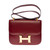 SAC BANDOULIÈRE CONSTANCE EN CUIR BORDEAUX - 113235336