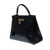 SAC À MAIN KELLY  EN CUIR BOX NOIR  - 112281684