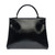 SAC À MAIN KELLY  EN CUIR BOX NOIR  - 112281684