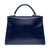 Sac HERMES Kelly 32 en Cuir Bleu - 102707