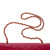SAC BANDOULIÈRE TIMELESS  EN CUIR ROUGE -121254416
