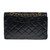 SAC BANDOULIÈRE CLASSIQUE  EN CUIR MATELASSE NOIR -121271702