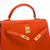 Sac HERMES Kelly 32 en Cuir Orange - 102810