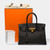 Sac HERMES Birkin 30 en Cuir Noir - 102829