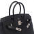 Sac HERMES Birkin 30 en Cuir Noir - 102834