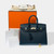 Sac HERMES Birkin 25 en Cuir Bleu Marine - 102843
