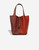 Sac HERMES Picotin en Autruche Rouge - 102880