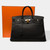 Sac HERMES Birkin 40 en Cuir Noir - 102913