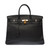 Sac HERMES Birkin 40 en Cuir Noir - 102913