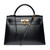Sac HERMES Kelly 32 en Cuir Noir - 101160