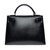 Sac HERMES Kelly 32 en Cuir Noir - 101160