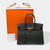 Sac HERMES Birkin 30 en Cuir Vert - 102952