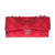 Sac CHANEL Timeless/Classique en Python Rouge - 121354741