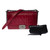 SAC BANDOULIÈRE BOY EN CUIR  ROUGE -122254723