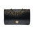 SAC BANDOULIÈRE TIMELESS  EN CUIR NOIR -121251749