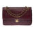 SAC BANDOULIÈRE TIMELESS  EN CUIR BORDEAUX -121275725