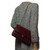 SAC BANDOULIÈRE TIMELESS  EN CUIR BORDEAUX -121275725