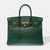 Sac HERMES Birkin 35 en Cuir Vert - 103018