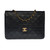 SAC BANDOULIÈRE TIMELESS  EN CUIR NOIR -121251748