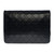 SAC BANDOULIÈRE TIMELESS  EN CUIR NOIR -121251748