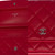 WALLET EN CHAIN WOC EN CUIR ROUGE -22398533.