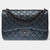 Sac CHANEL Timeless/Classique en Cuir Gris - 103165