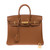 Sac HERMES Birkin 25 en Cuir Doré - 103174