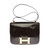 SAC BANDOULIÈRE CONSTANCE EN CUIR MARRON - 1132312760