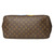 SAC CABAS NEVERFULL EN TOILE MARRON  -1314012677