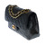 SAC BANDOULIÈRE TIMELESS  EN CUIR NOIR -121231912