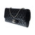 SAC CHANEL CLASSIQUE EN CUIR VERNI MATELASSE NOIR-1262411067