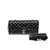 SAC CHANEL CLASSIQUE EN CUIR VERNI MATELASSE NOIR-1262411067