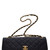 SAC BANDOULIÈRE CHANEL CLASSIQUE DOUBLE FLAP EN CUIR D'AGNEAU MATELASSE NOIR-100388