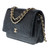 SAC BANDOULIERE CHANEL WALLET ON CHAIN (WOC) CAMELIA EN CUIR MATELASSE NOIR-100321