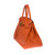 SAC À MAIN HERMES BIRKIN 35 EN CUIR TOGO ORANGE H -100461