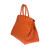 SAC À MAIN HERMES BIRKIN 35 EN CUIR TOGO ORANGE H -100461