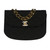 SAC BANDOULIERE CHANEL CLASSIQUE DEMI-LUNE EN SATIN MATELASSE NOIR-100503
