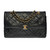 Sac CHANEL Timeless/Classique en Cuir Noir - 100315