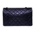 SAC BANDOULIERE CHANEL 2.55 EN CUIR MATELASSE BLEU METALLIQUE IRIDESCENT-100602 SAC BANDOULIERE CHANEL 2.55 EN CUIR MATELASSE BLEU METALLIQUE IRIDESCENT-100602
